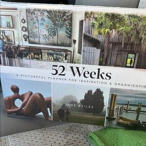 52 Weeks Pictureful Planner - Green and Brown new